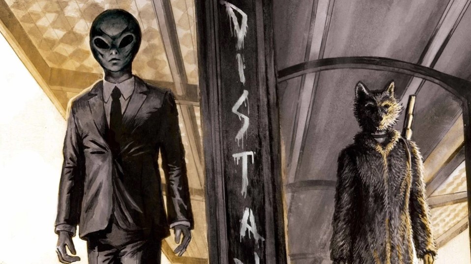 “Distancia: El extraterrestre y la loba” de JHC y ROA